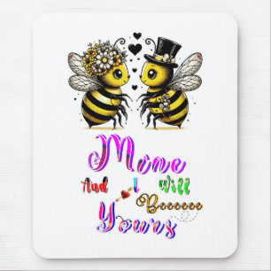 Bee Mine And I Will Bee Yours Mouse Mat