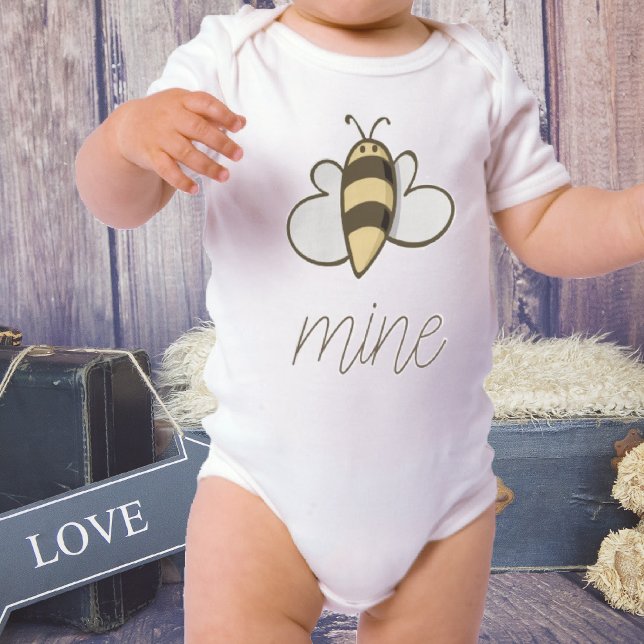 Bee Mine Baby Bodysuit (Creator Uploaded)