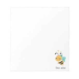 Bee Mine Bumblebee Notepad
