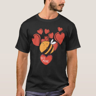 Bee Mine Cute Honeybee Valentine's Day T-Shirt