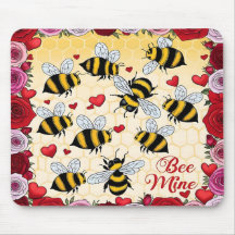 Bee Mine Floral Love Frame