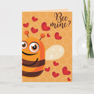 Bee Mine? Funny Valentine Card