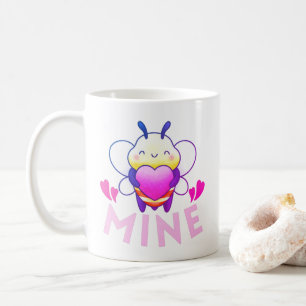 BEE MINE - FUNNY VALENTINE DAY COFFEE MUG
