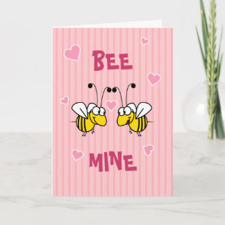 Bee Mine Greeting Card