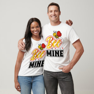 Bee Mine Heart Teacher T-Shirt