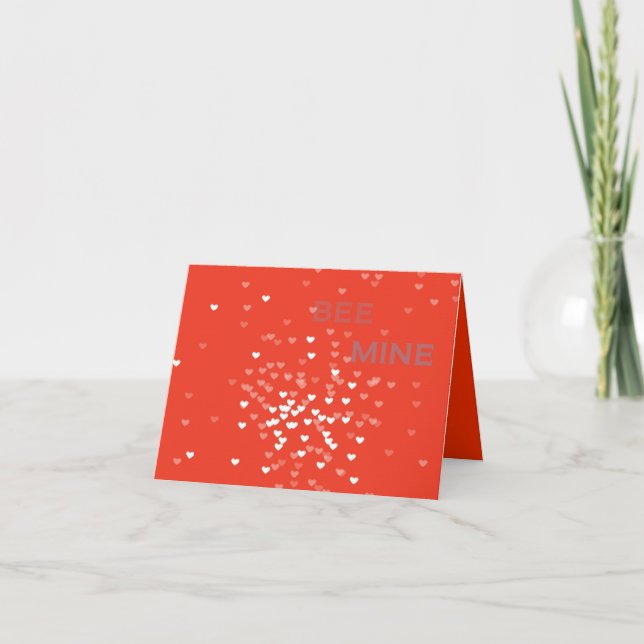 Bee Mine Holiday Card (Front)