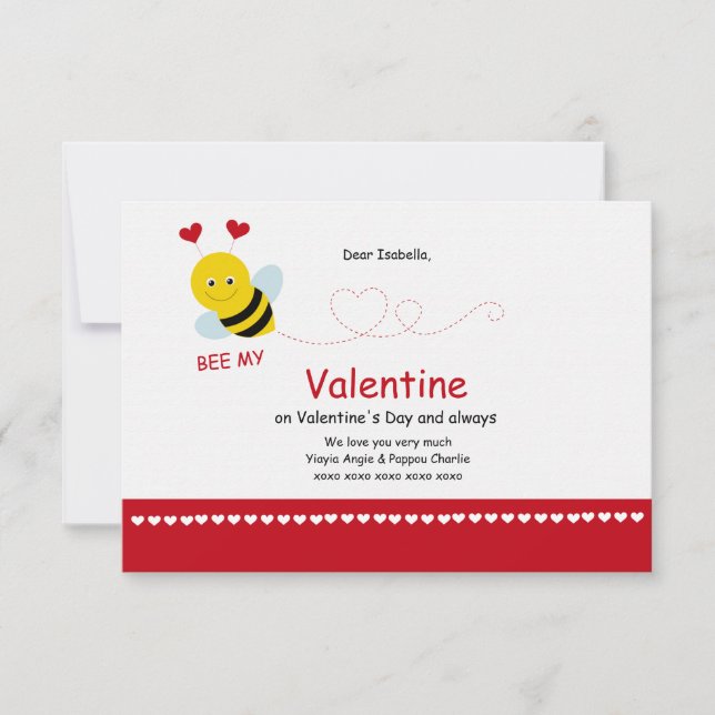 Bee Mine Invitation (Front)