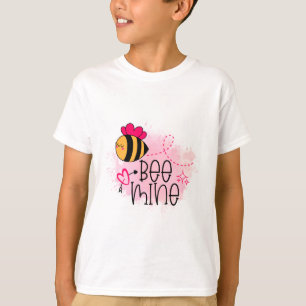 Bee Mine Kids Valentine's Day For Classroom Studen T-Shirt