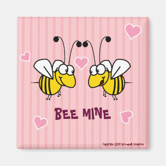 Bee Mine Magnet