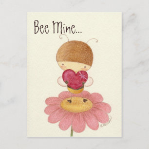 Bee Mine Postcard