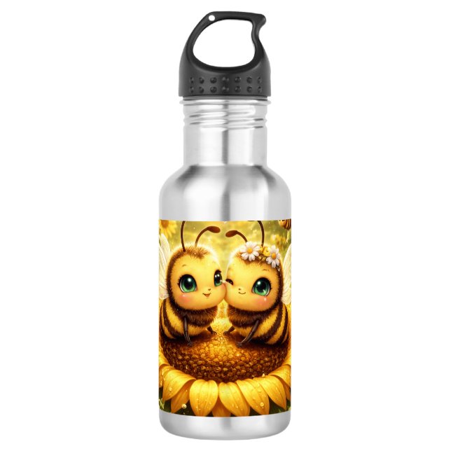 BEE Mine Sunflower 710 Ml Water Bottle (Front)