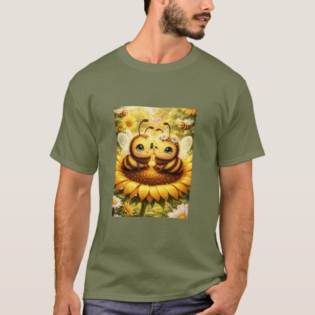 BEE Mine Sunflower T-Shirt (Front)