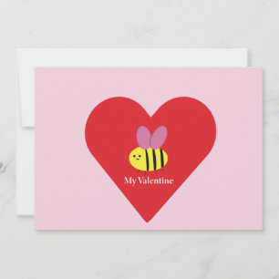 Bee Mine Valentine Holiday Card