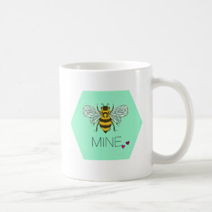 Bee Mine Valentine Mug