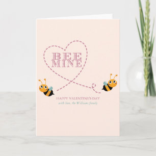 Bee Mine Valentine's Day Card