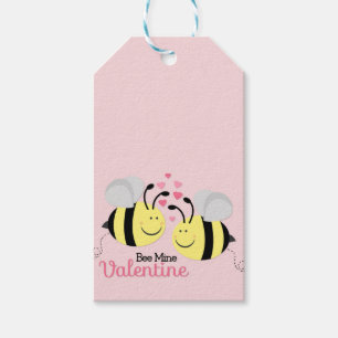 Bee Mine Valentine's Day Hanging Gift Tag