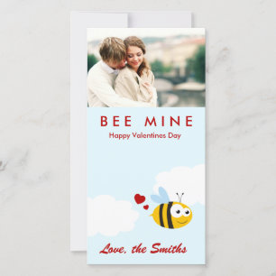 Bee Mine - Valentines Day Holiday Card