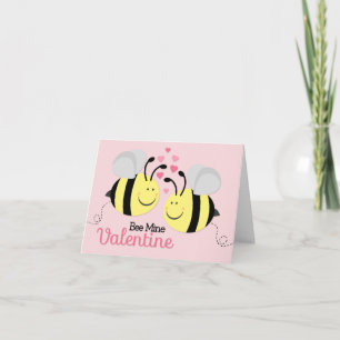 Bee Mine Valentine's Day Note Card