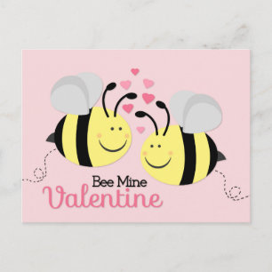 Bee Mine Valentine's Day Postcard