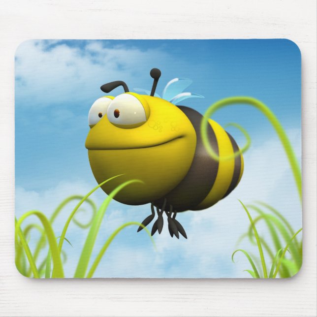 Bee Mouse Mat (Front)