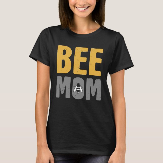 Bee Mum  Beekeeping T-Shirt (Front)