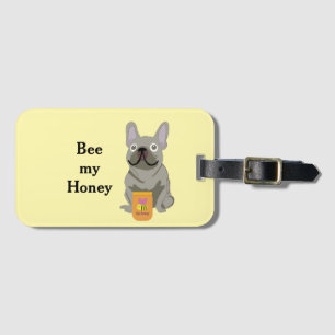 Bee my honey luggage tag