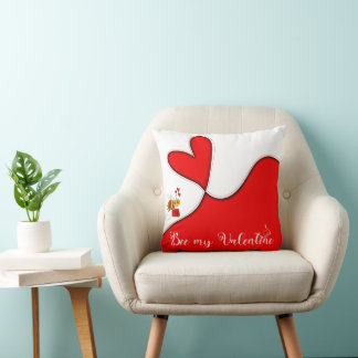 Bee my Valentine Cushion