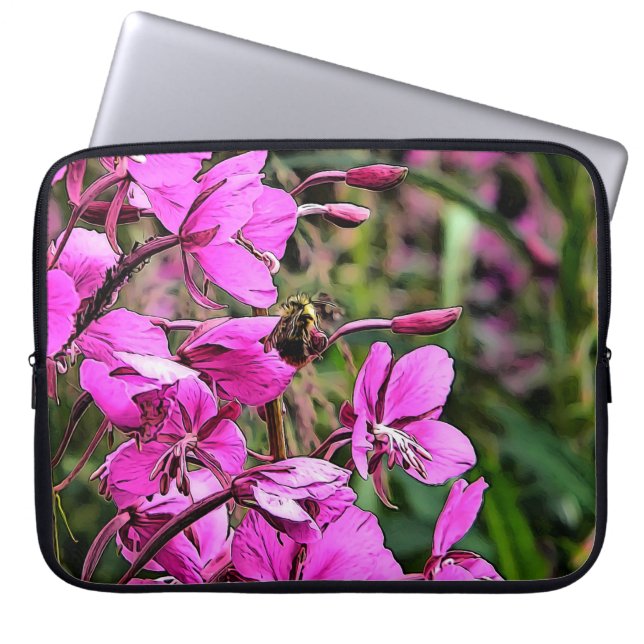 Bee Nice Laptop Sleeve (Front)