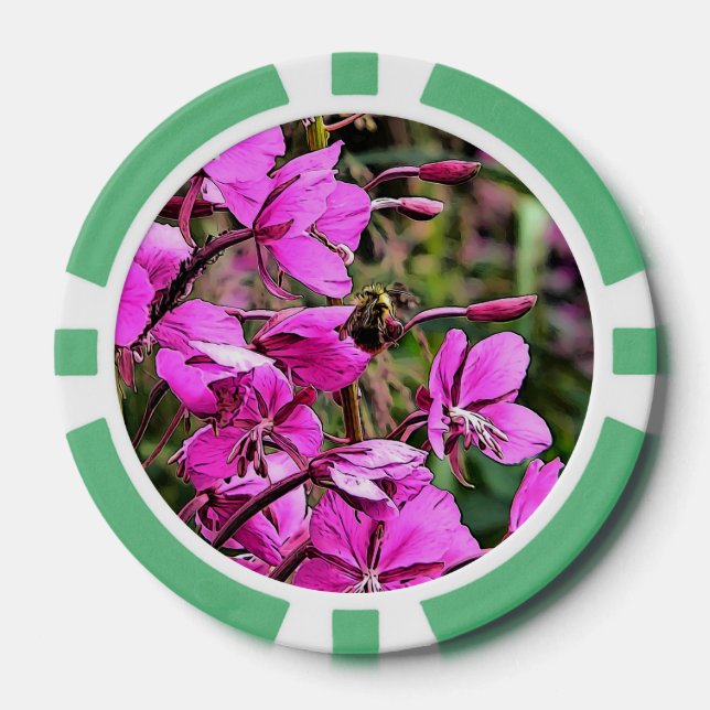 Bee Nice Poker Chips (Front)