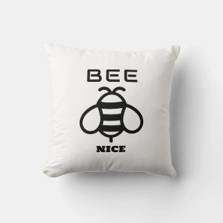 Bee Nice with Minimal Design Cushion