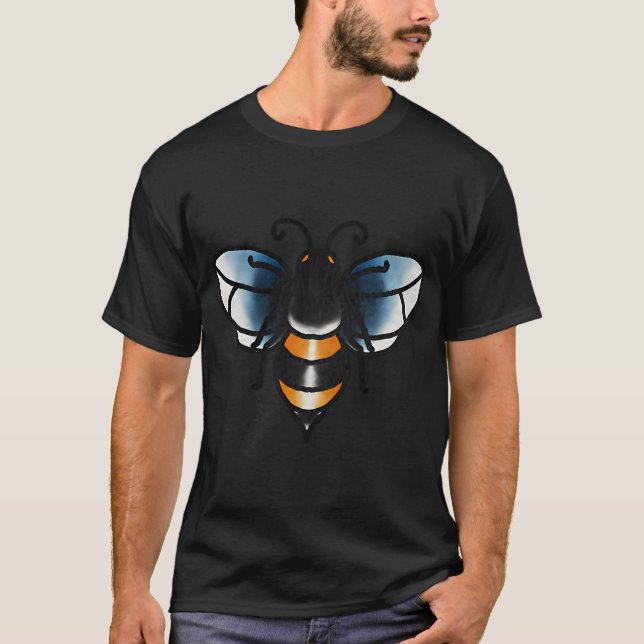 Bee Old School T-Shirt (Front)