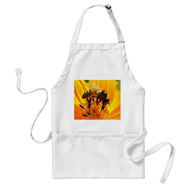 Bee on a Flower Standard Apron (Front)