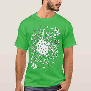 Bee On A Sunflower 76 T-Shirt