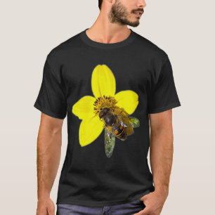 Bee on a yellow flower T-Shirt