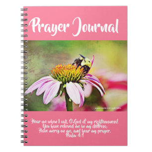 Bee On Bergamont Prayer Journal