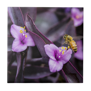 Bee on Flower Tile