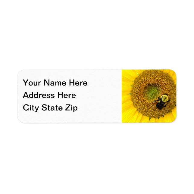 Bee on Sunflower (Front)