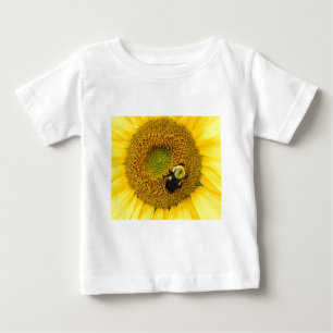 Bee on Sunflower Baby T-Shirt