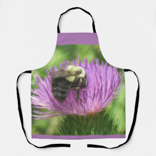 Bee On Thistle Apron