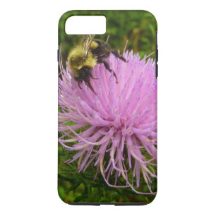 Bee on Thistle Flower Nature iPhone 8 Plus/7 Plus Case