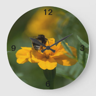 Bee on Top Large Clock