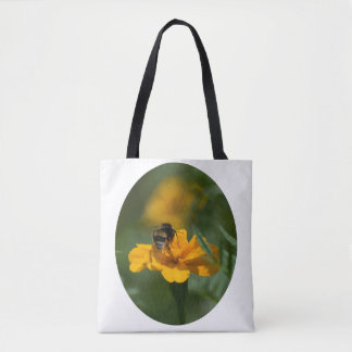 bee on top tote bag