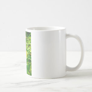 Bee on yellow Sunflower Coffee Mug
