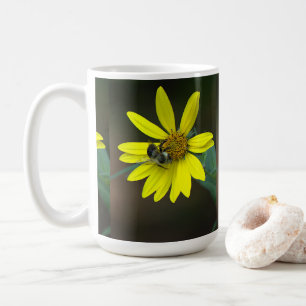 Bee on Yellow Wildflower Mug