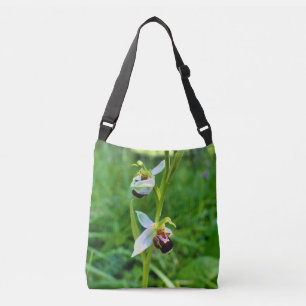Bee Orchid All Over Tote Bag