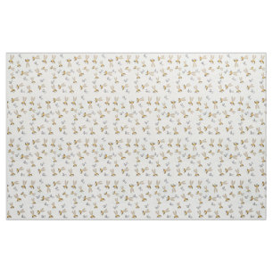 bee pattern fabric