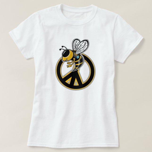 BEE PEACE  T-Shirt (Design Front)