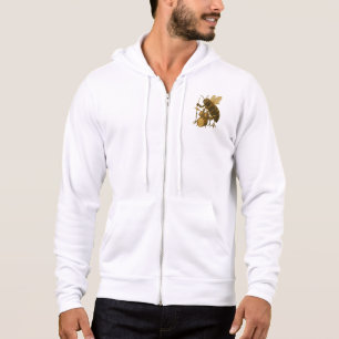 Bee playing drum drummer drumming  T-Shirt Hoodie