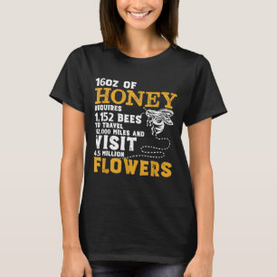 Bee  Pollination Honey Apiary Apiarist Bee Keeper T-Shirt