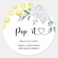 Bee Pop it When she pops